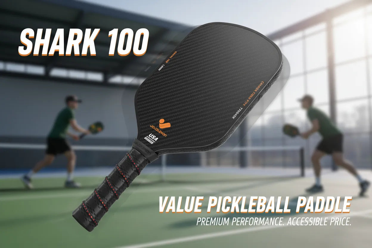 Affordable pickleball paddle Shark-100 offering excellent value and control