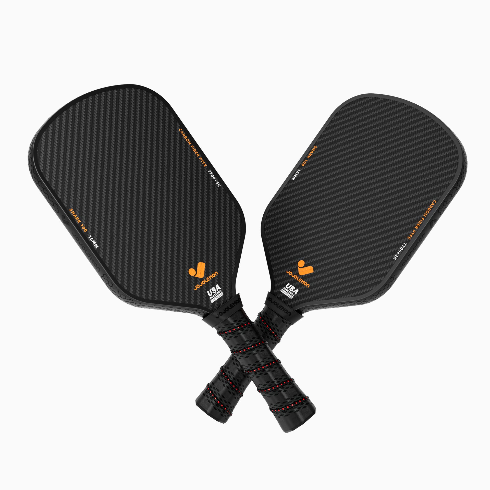 JOJOLEMON Shark 100 | 3K Raw Carbon Fiber Paddle | 1-Year Free