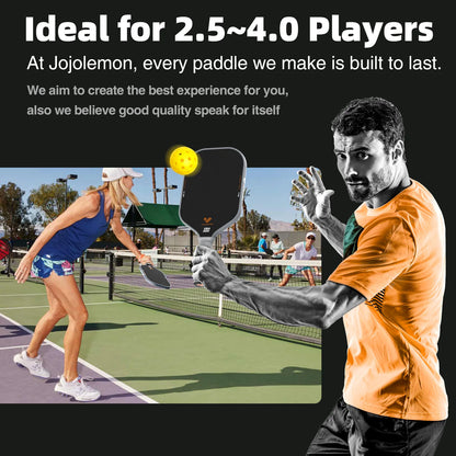 The JOJOLEMON Shark-001 paddle, expertly crafted for intermediate pickleball players (2.5 - 4.0 skill level).