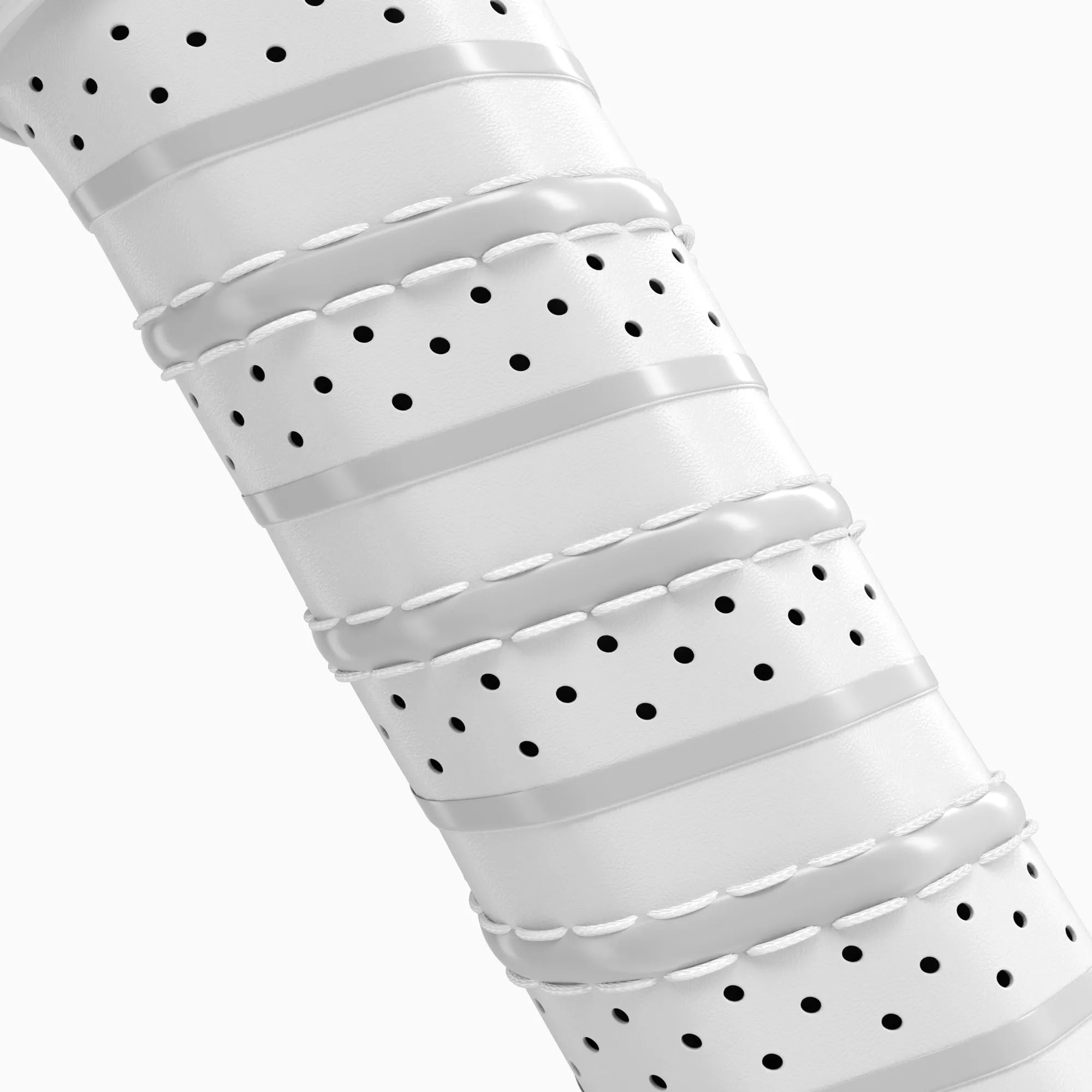 Ergonomic, sweat-absorbing grip on the JOJOLEMON shark-002 paddle for better control and comfort.